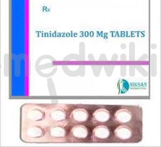 Tinidazole 300mg Tablet 100s