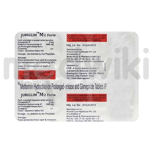 Jubiglim M 2 Forte Tablet PR 15s