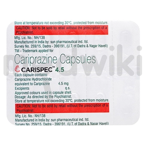 कैरिस्पेक 4.5mg कैप्सूल 10s