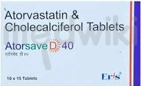 Atorsave D 40mg/1000IU Tablet 15s