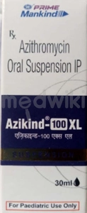 Azikind XL 100mg Suspension 30ml