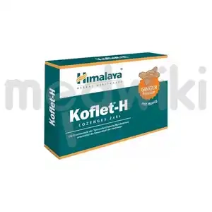Himalaya Koflet H Lozenges Ginger Flavour - 6S