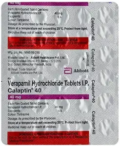 Calaptin 40 Tablet 30s