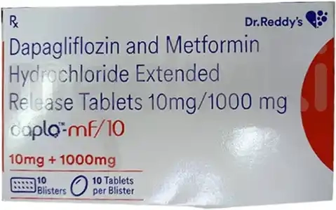 Daplo MF 10mg/1000mg Tablet ER 10s