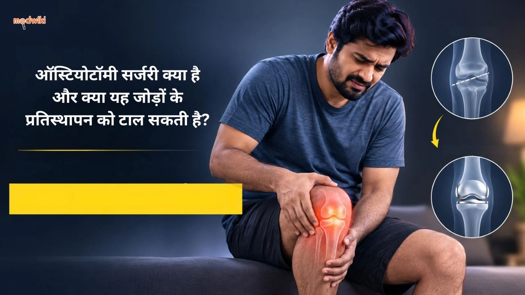 ऑस्टियोटॉमी सर्जरी क्या है और क्या यह जोड़ों के प्रतिस्थापन को टाल सकती है?(Osteotomy surgery explained in Hindi) 