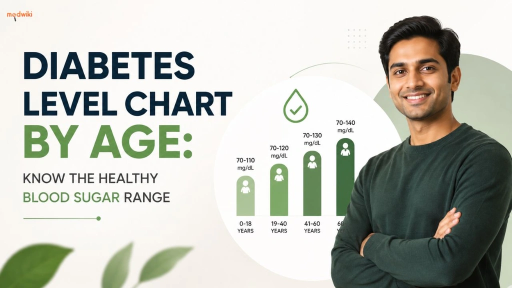 Diabetes Level Chart by Age: Know the Healthy Blood Sugar Range