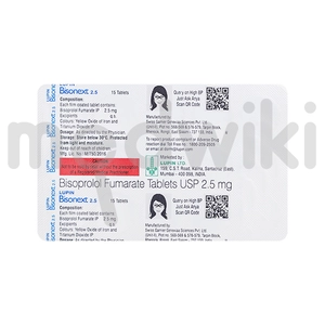 Bisonext 2.5mg Tablet