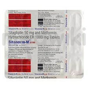 Sitanorm M 50mg/1000mg Tablet ER 15s