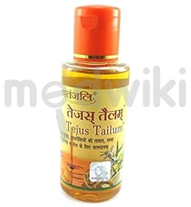 पतंजलि आयुर्वेद तेजस तैलुम