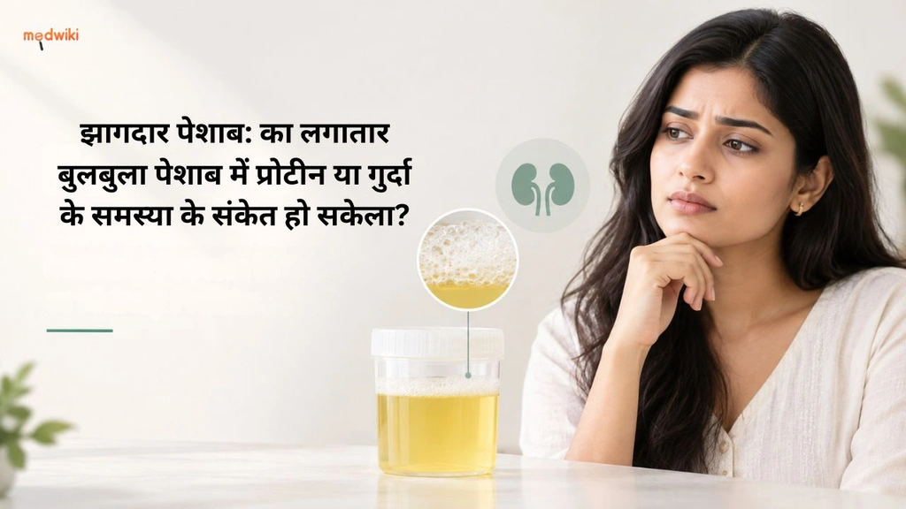 झागदार पेशाब: का लगातार बुलबुला पेशाब में प्रोटीन या गुर्दा के समस्या के संकेत हो सकेला?(Foamy urine explained in Bhojpuri)