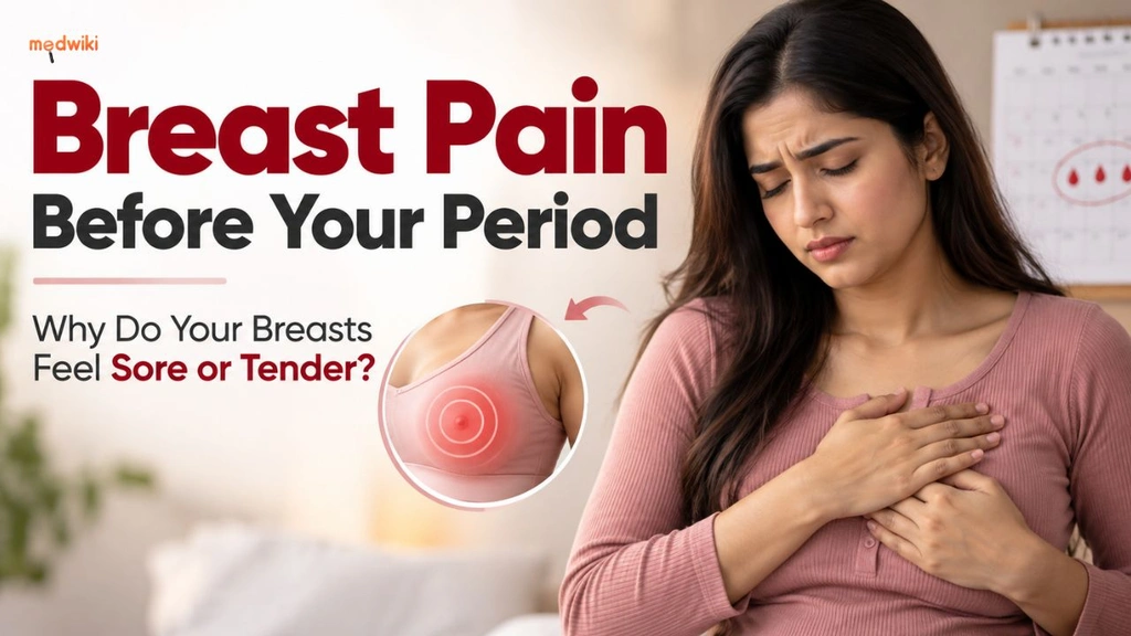Breast Pain Before Your Period: Why Do Your Breasts Feel Sore or Tender?