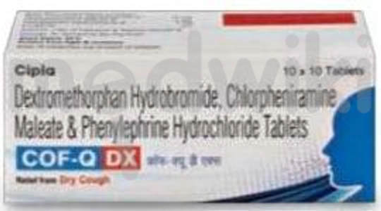 Cof Q DX 5mg/2mg/10mg Tablet 10s