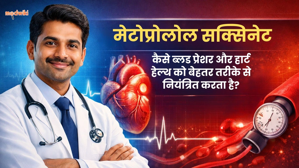 मेटोप्रोलोल सक्सिनेट कैसे ब्लड प्रेशर और हार्ट हेल्थ को बेहतर तरीके से नियंत्रित करता है?