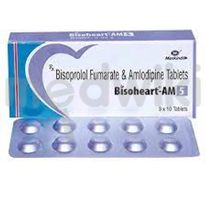 Bisoheart AM 5mg/2.5mg Tablet 10s