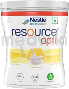 Nestle Resource Opti Vanilla Flavour Powder 400gm