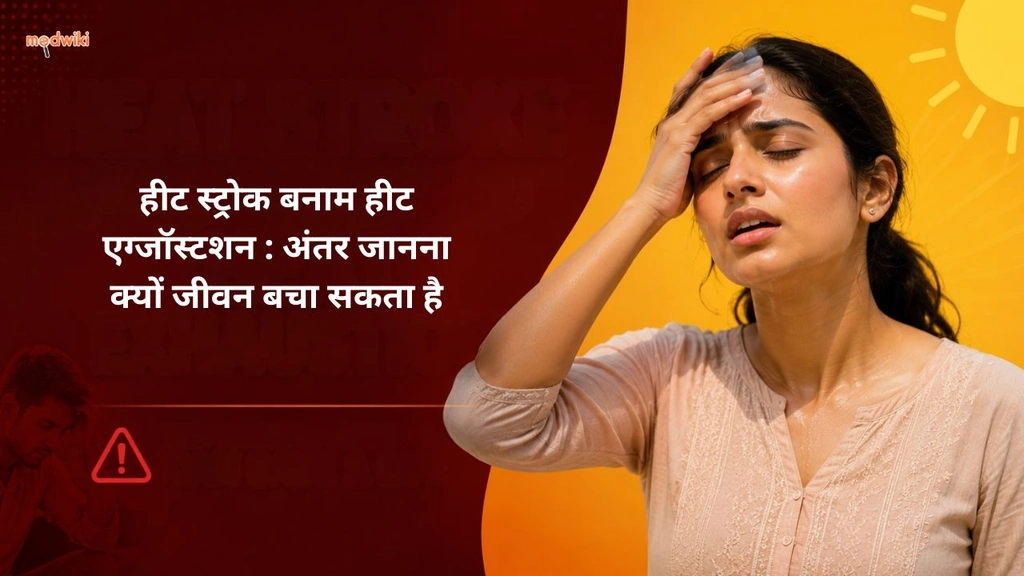  हीट स्ट्रोक बनाम हीट एग्जॉस्टशन : अंतर जानना क्यों जीवन बचा सकता है (Heat stroke vs Heat exhaustion explained in hindi) 