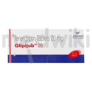 ग्लिपिजब 20mg टैबलेट 15s