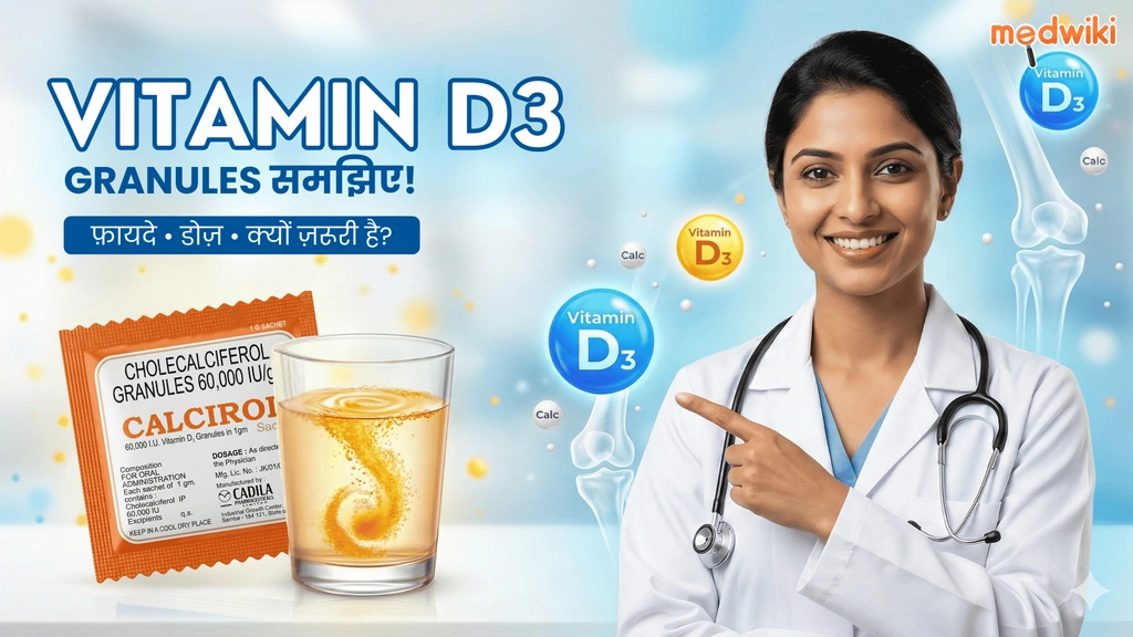 समझें विटामिन डी थ्री ओरल सॉल्यूशन 60000 आय यू का महत्व