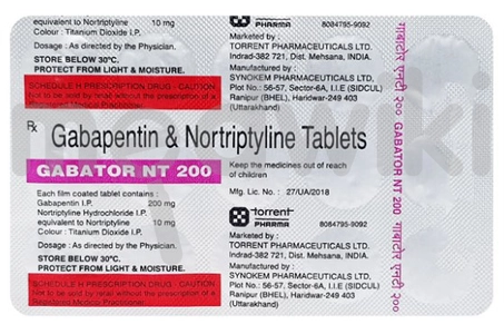 Gabator NT 200 Tablet 15s