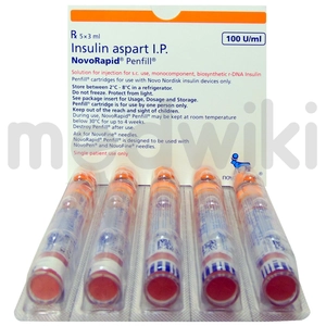 Novorapid 100iu Penfill 3ml