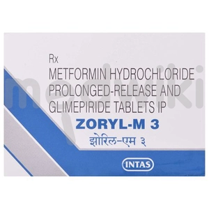 Zoryl M 3mg/500mg Tablet PR 15s