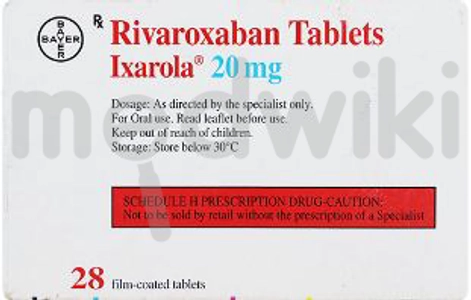 Ixarola 20mg Tablet 28s