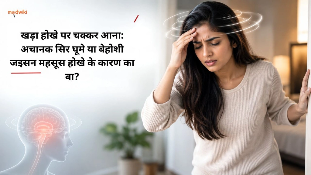 खड़ा होखे पर चक्कर आना: अचानक सिर घूमे या बेहोशी जइसन महसूस होखे के कारण का बा?(Dizziness When Standing Up explained in Bhojpuri)