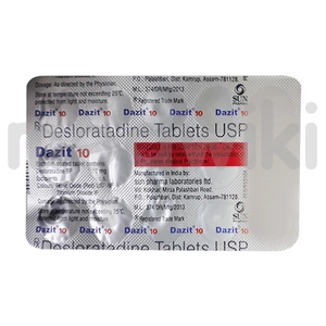 Dazit 10mg Tablet 15s