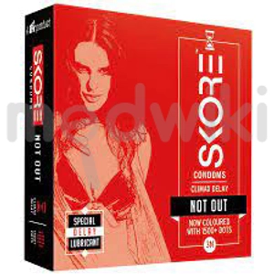 SKORE NOTOUT CONDOMS 3s