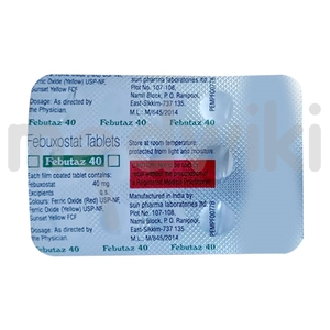 Febutaz 40mg Tablet 15s