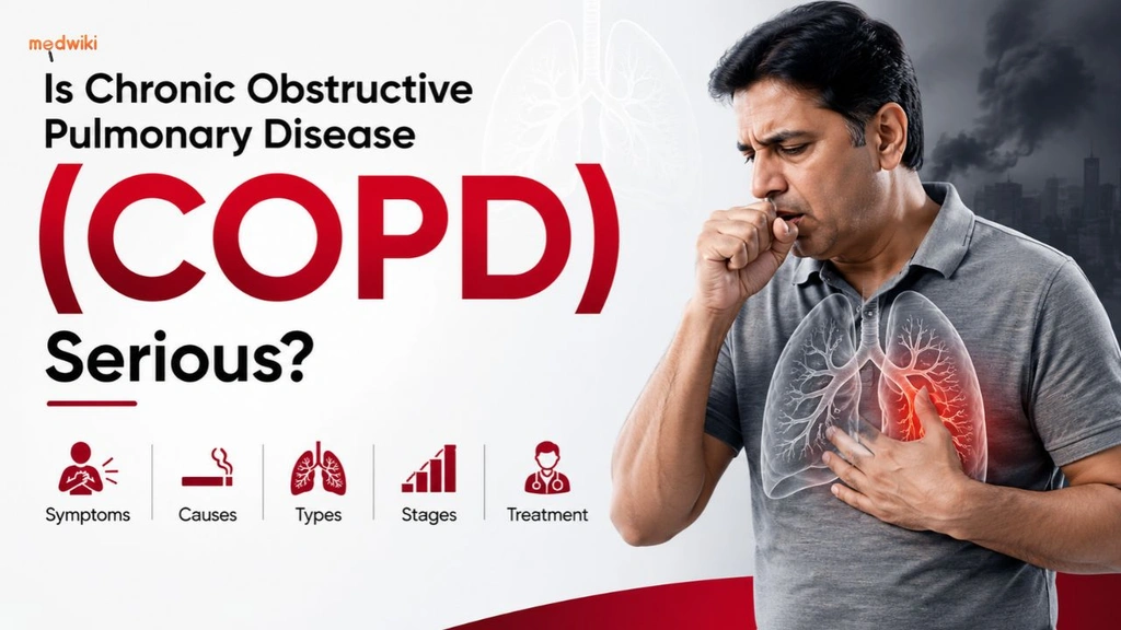 Is Chronic Obstructive Pulmonary Disease (COPD) Serious? Symptoms, Causes, Types, Stages & Treatment
