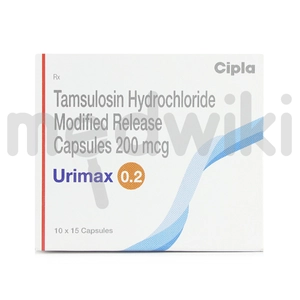 Urimax 0.2mg Capsule MR 15s
