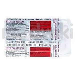 Sitara DM 10mg/500mg100mg Tablet 10s
