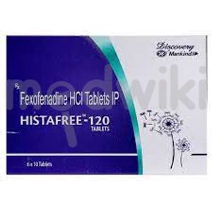 Histafree 120mg Tablet 10s