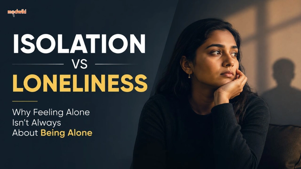 Isolation vs Loneliness: Why Feeling Alone Isn't Always About Being Alone
