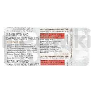 Sitara D 5mg/50mg Tablet 10s