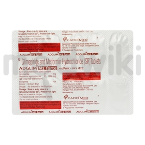 Adglim M Forte 1mg/1000mg Tablet 10s