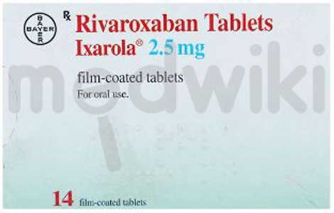 Ixarola 2.5mg Tablet 14s