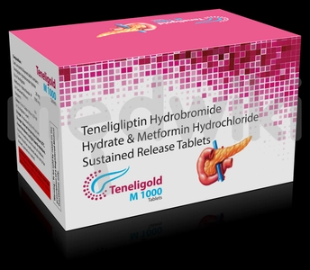 Teneligold 1000mg Tablet 10s