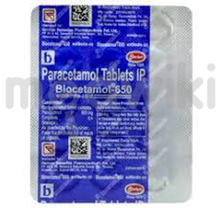 Biocetamol 650mg Tablet