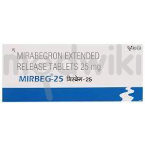 मिर्बेग 25मिलीग्राम टैबलेट ईआर 10एस