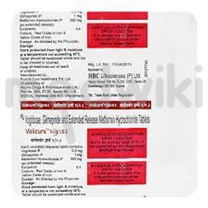 Volicure Trio 1mg/500mg/0.3mg Tablet 15s