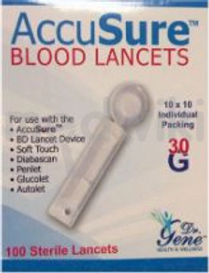 Accusure Blood Lancet 100s