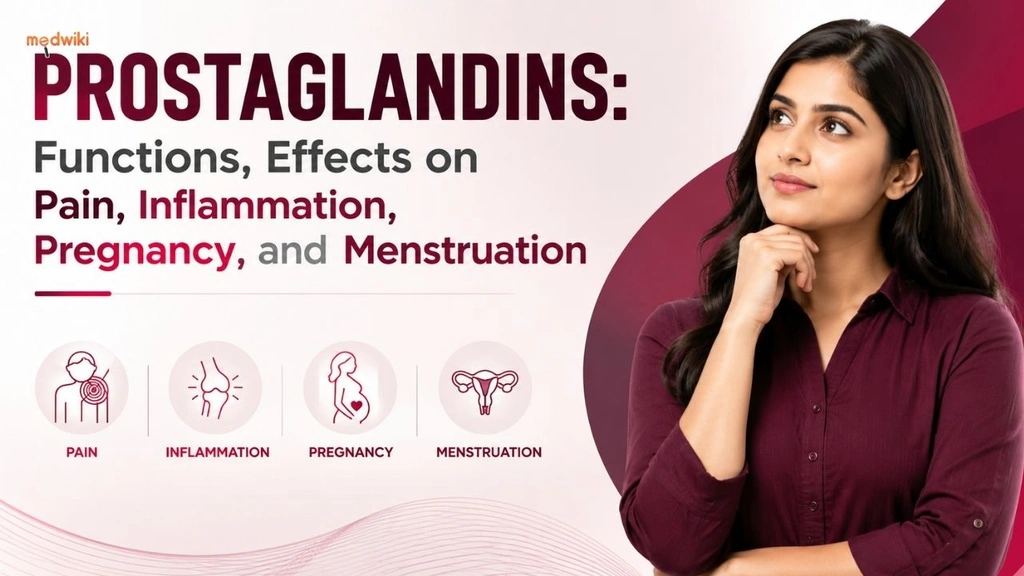 Prostaglandins: Functions, Effects on Pain, Inflammation, Pregnancy, and Menstruation