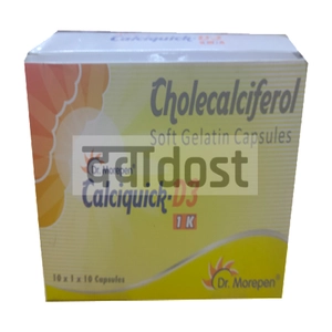 Calciquick D3 1K Softgels Capsules