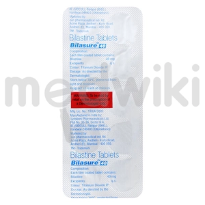 Bilasure 40mg Tablet 10s