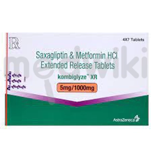 Kombiglyze XR 5mg/1000mg Tablet 7s