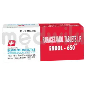 Endol Plus 650mg/10mg Tablet