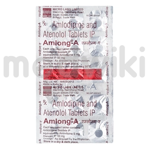 एमलोंग ए 50MG/5MG टैबलेट10 एस