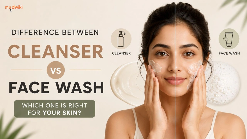 Difference Between Cleanser and Face Wash: Which One Is Right for Your Skin?